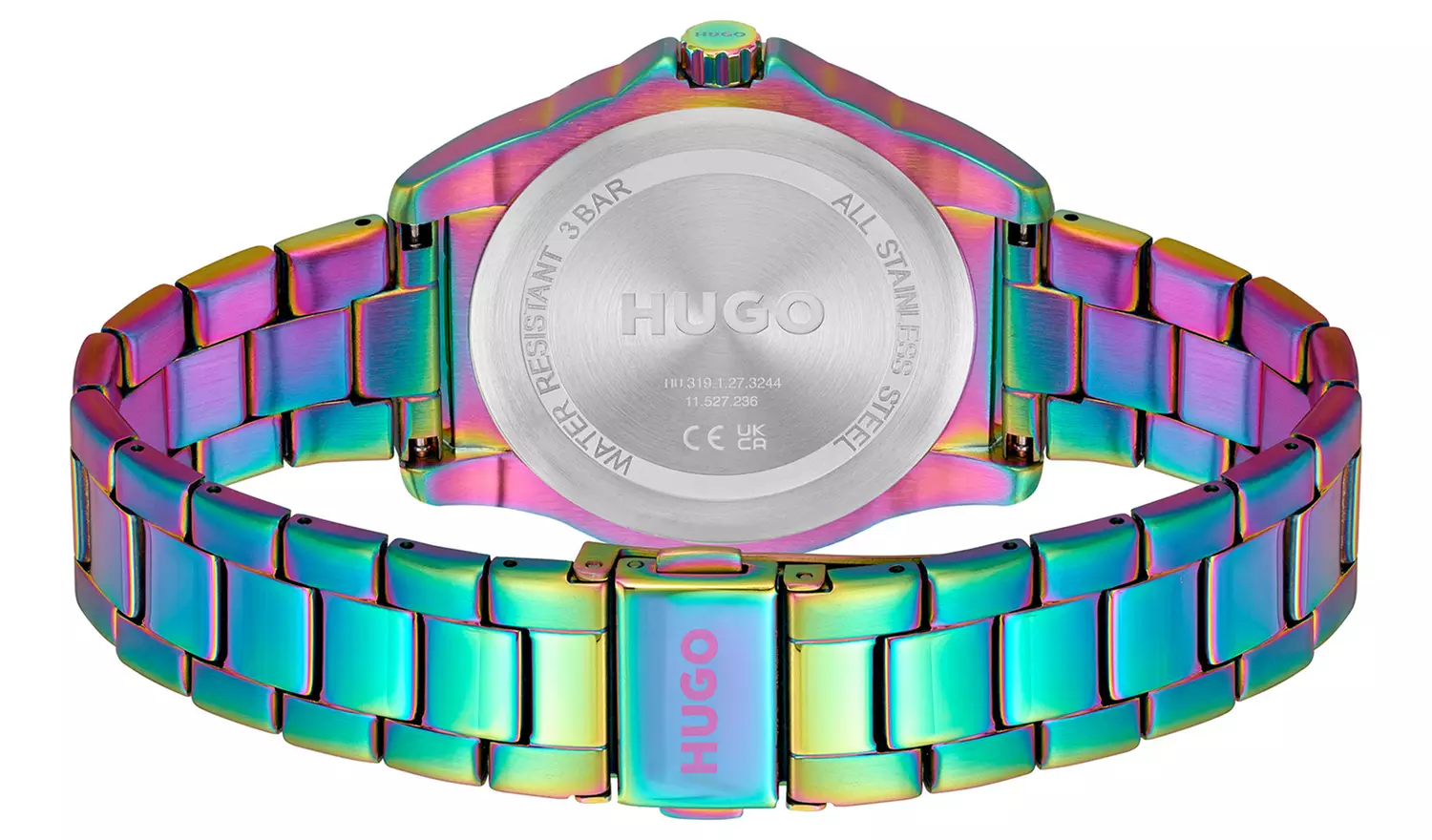 Hugo Ladies Multicolour Stainless Steel Bracelet Watch