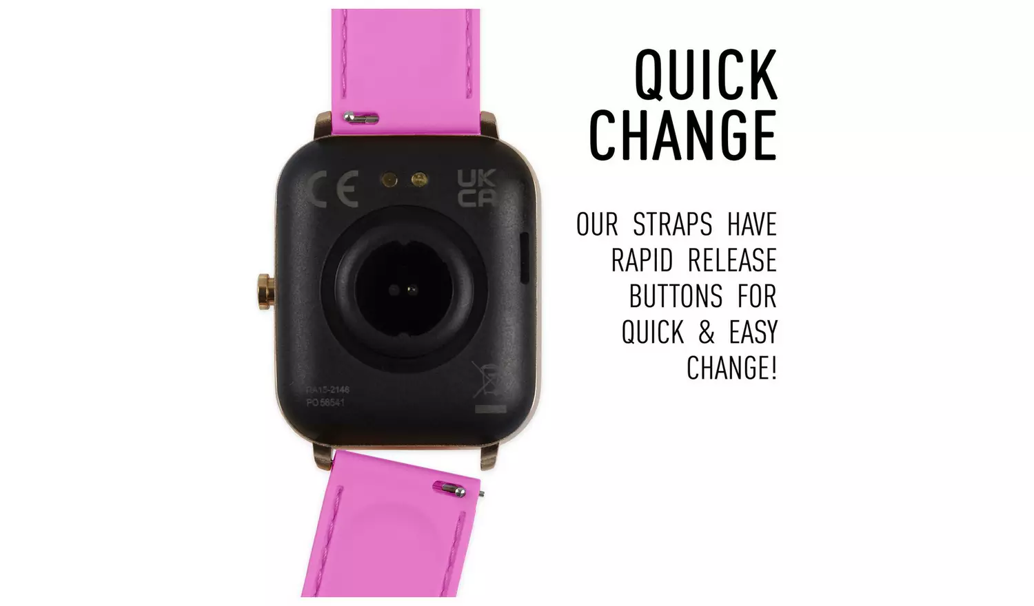 Reflex Active Interchangeable Smart Watch Strap Set of 3