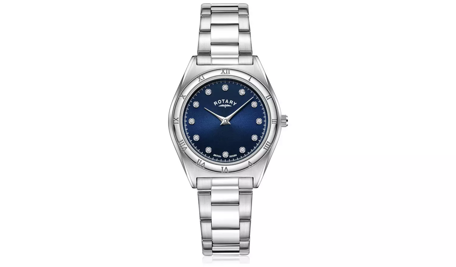 Rotary Ladies Stainless Steel Silver Bracelet Watch