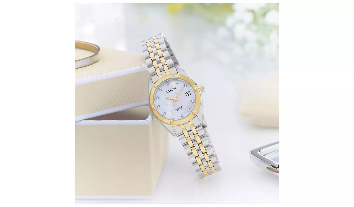 Citizen Ladies Multicoloured Stainless Steel Bracelet Watch