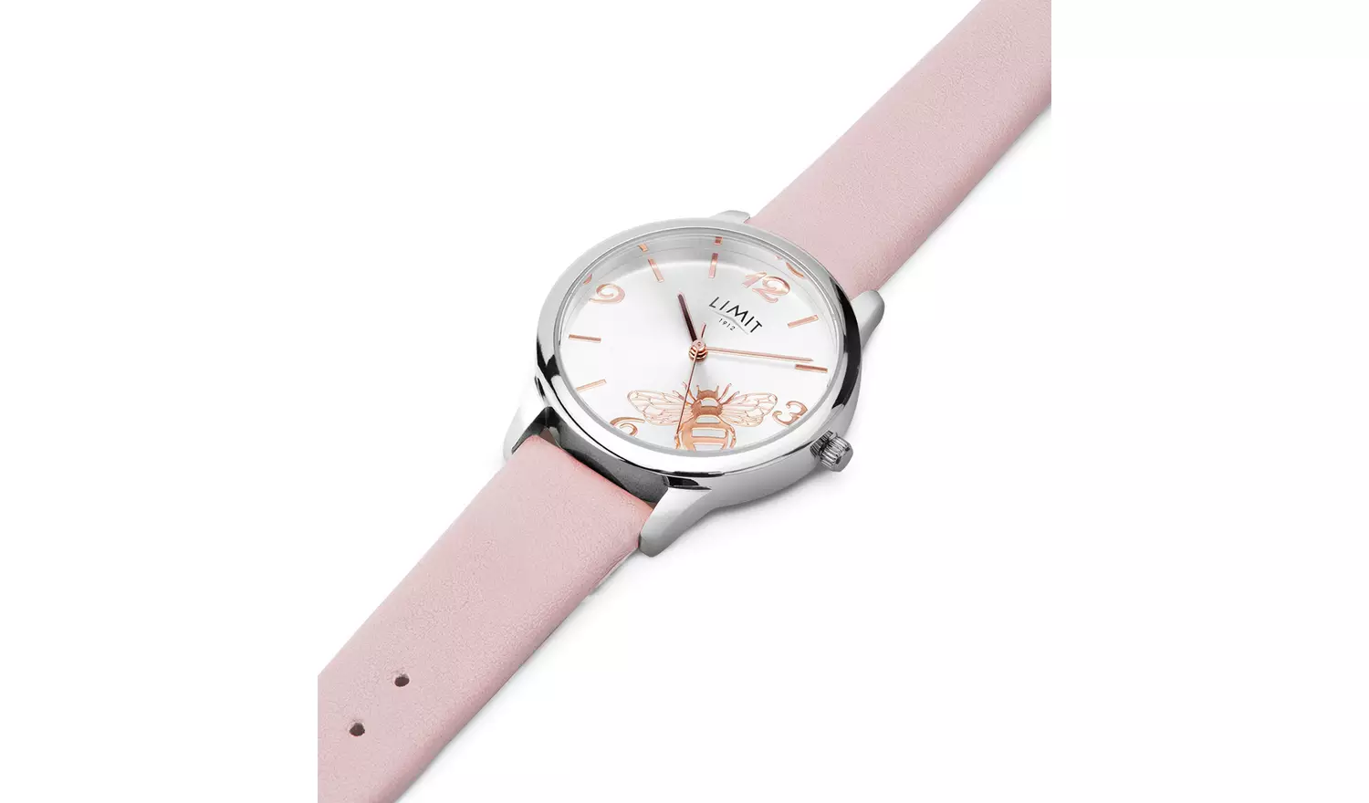 Limit Ladies Faux Leather Gift Set with Bee Pendant Watch