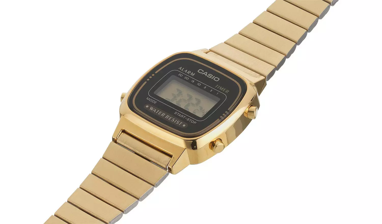 Casio Gold Coloured Stainless Steel Bracelet Watch