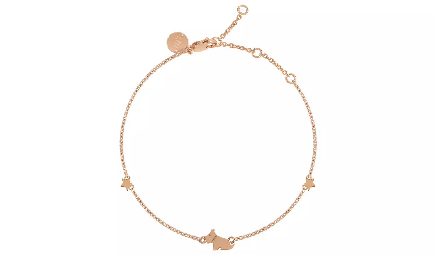 Radley Dog In Moon Rose Gold Mesh Strap Watch/ Bracelet Set