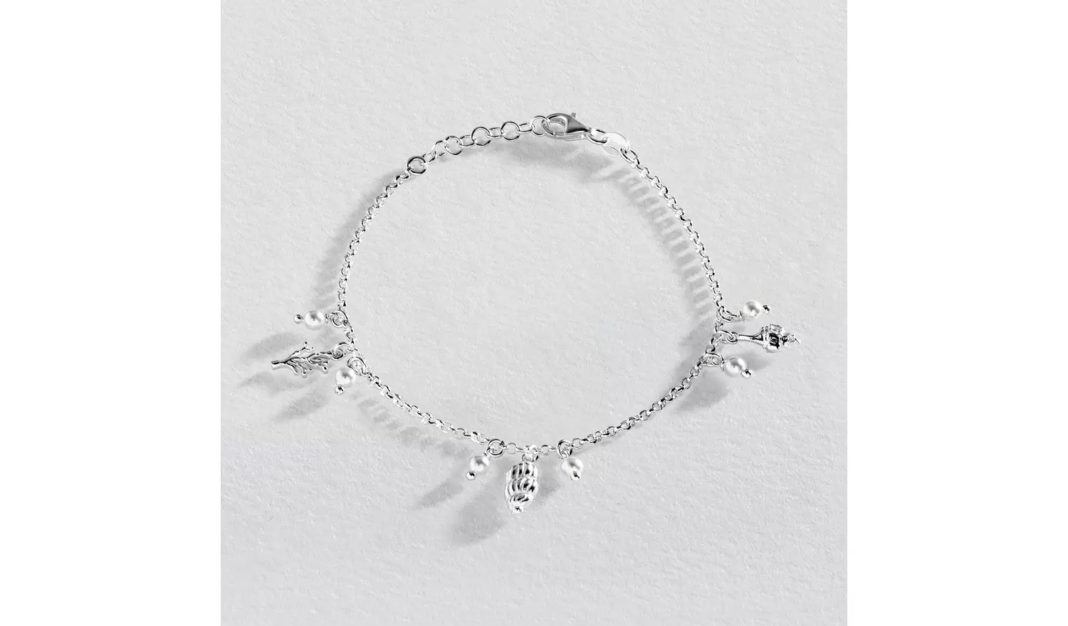 Revere Sterling Silver Shell Bracelet