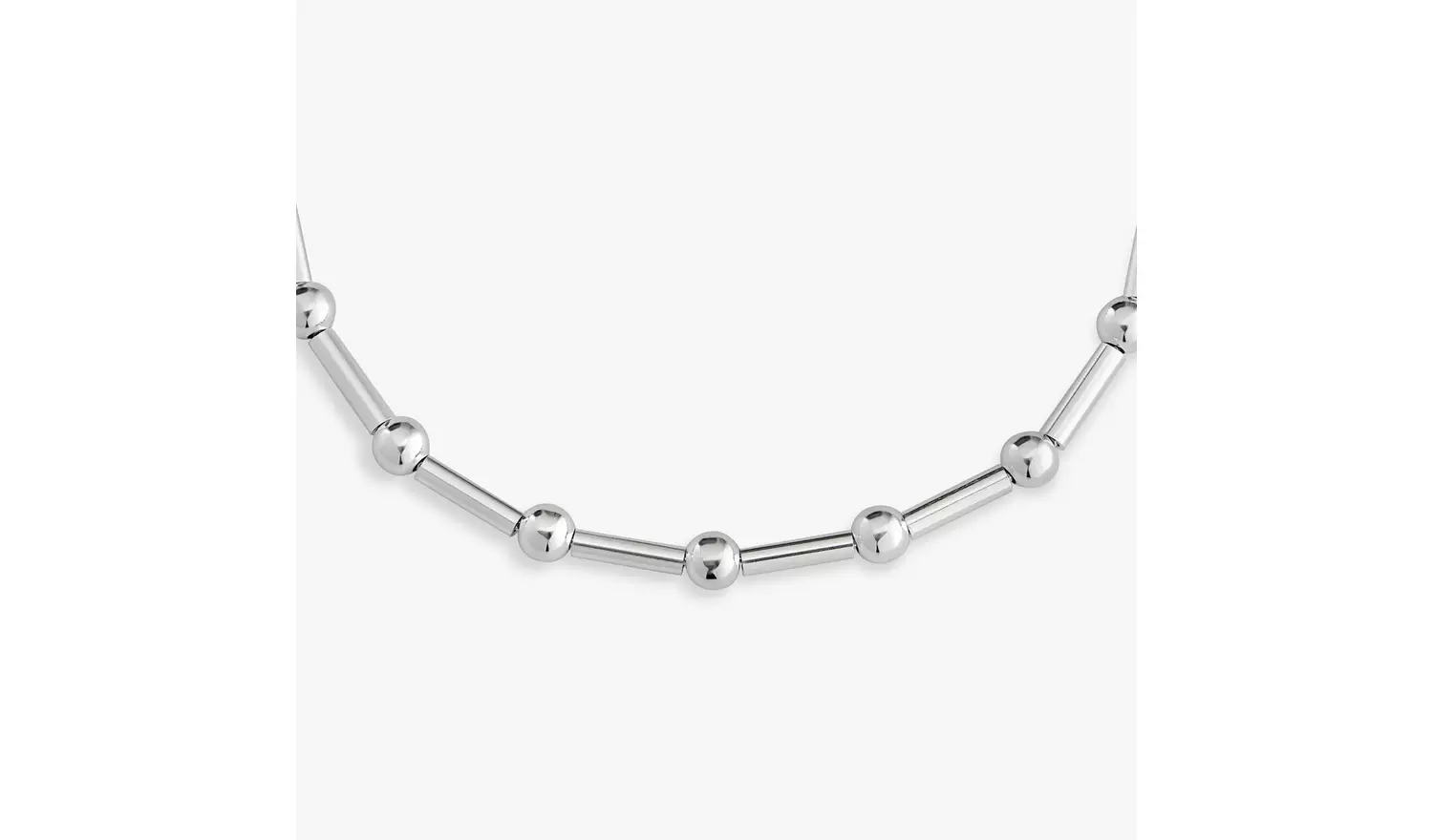Revere Sterling Silver Bead Station Bracelet