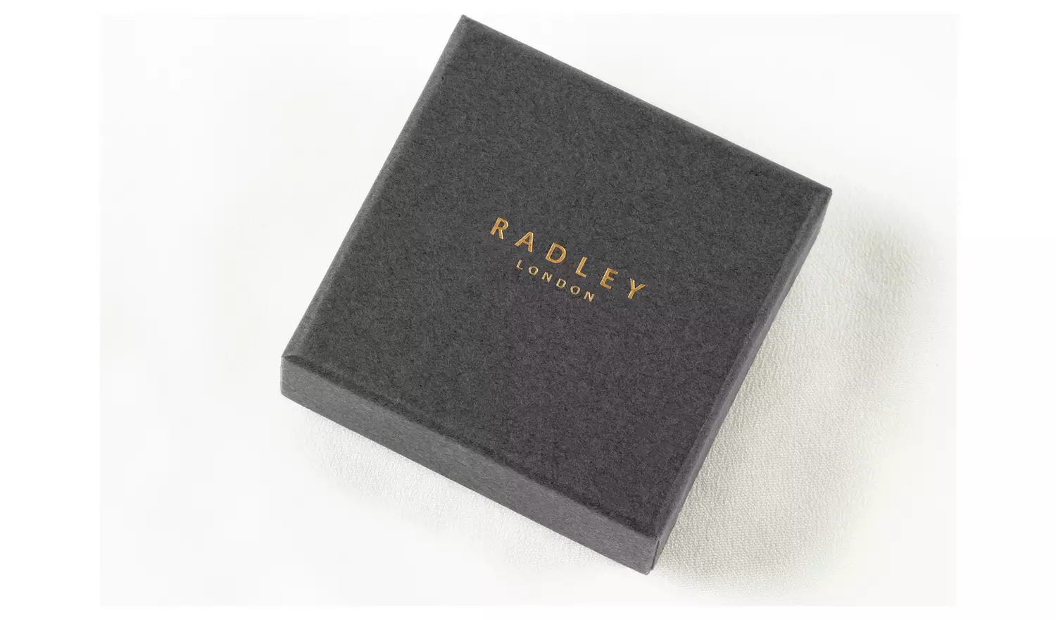 Radley Sterling Silver Purple Stone Heart Stud Earrings