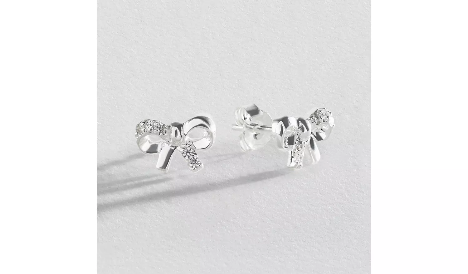 Revere Sterling Silver Bow Stud Earrings