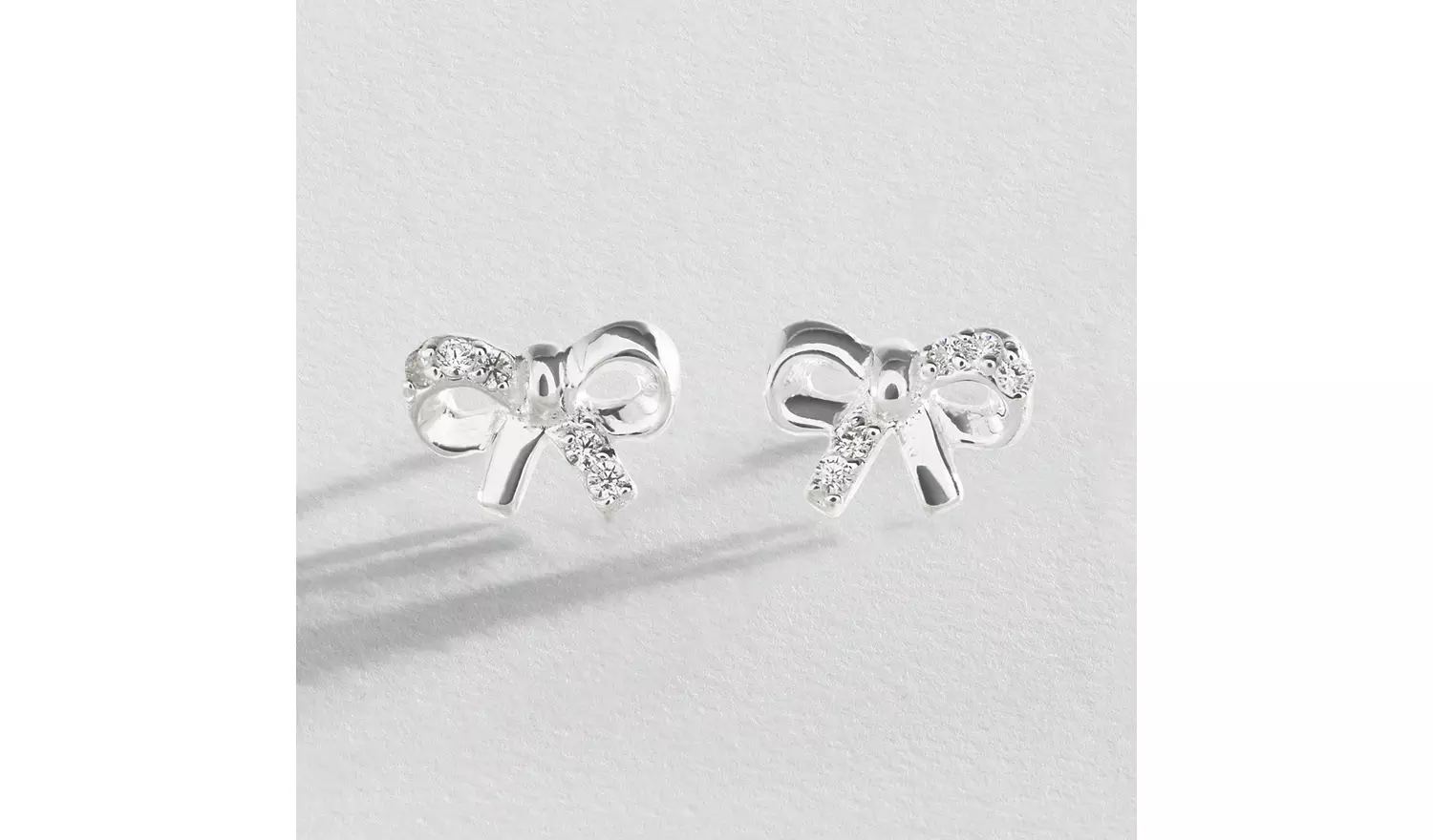 Revere Sterling Silver Bow Stud Earrings