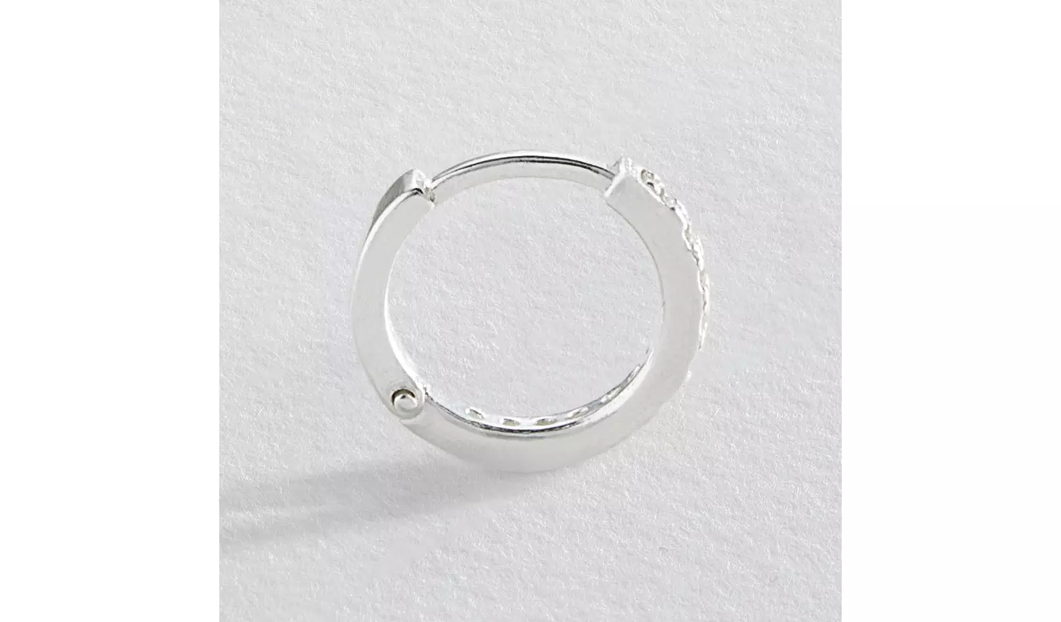 Revere Sterling Silver Huggie Hoop Earrings