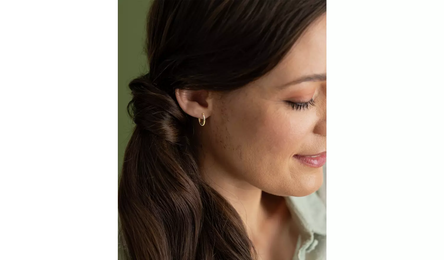 Revere 9ct Yellow Gold Hoop Earrings