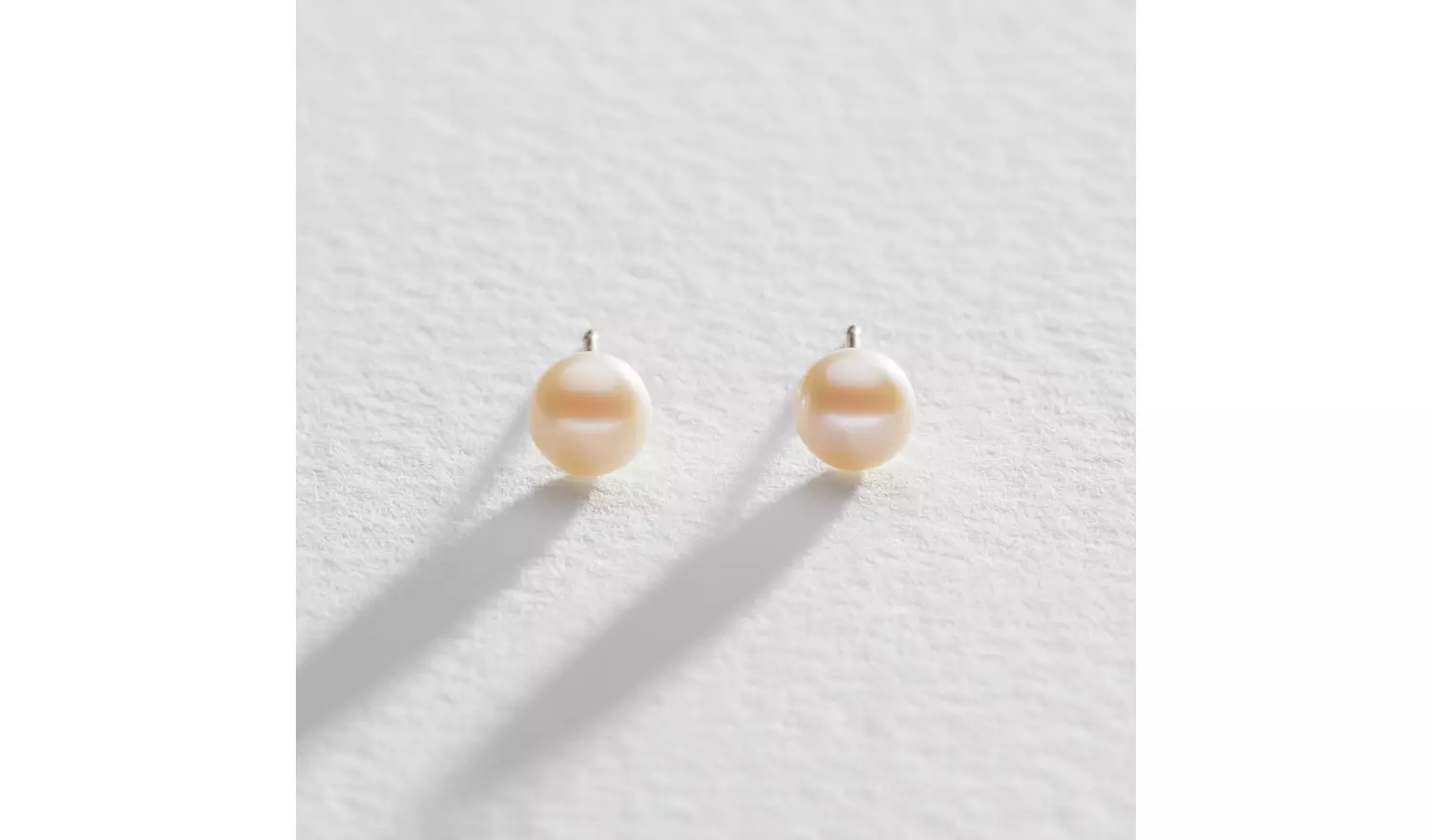 Revere 9ct Gold Cultured Freshwater Pearl Stud Earrings
