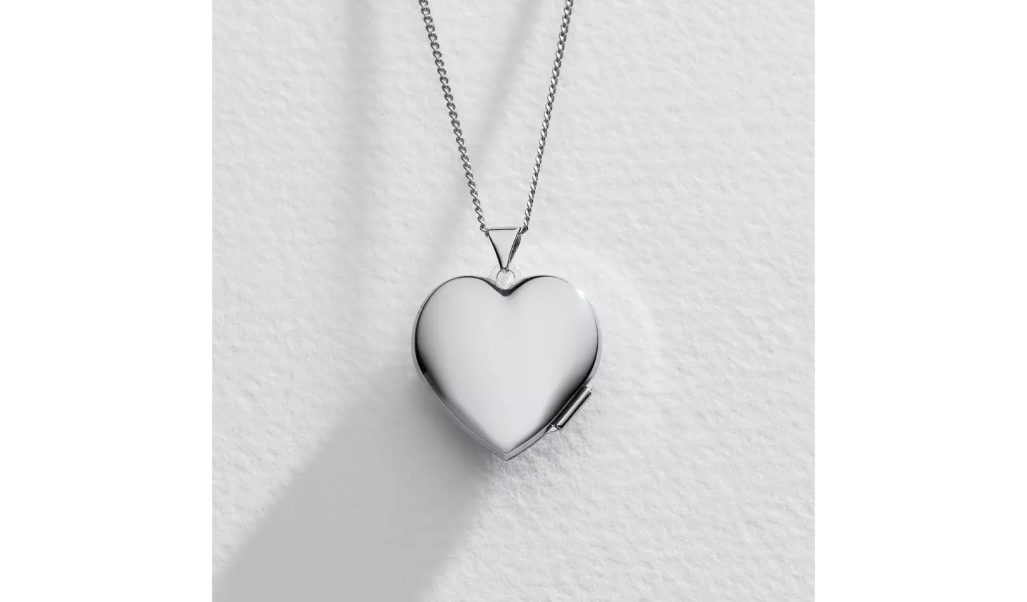 Moon & Back 'In My Heart' Photo LocketPendant Necklace