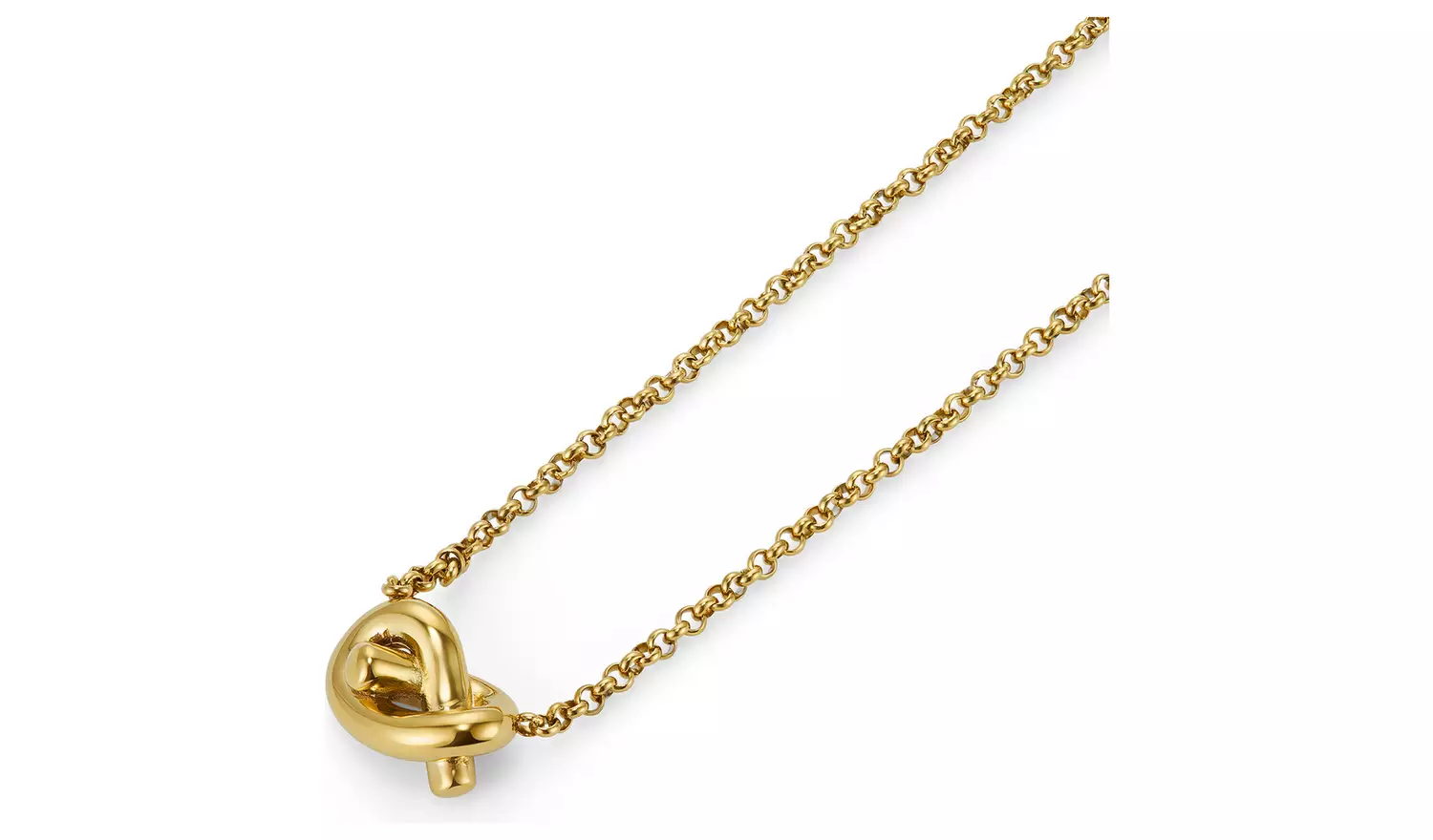 Olivia Burton Stainless Steel Lovers Knot Necklace