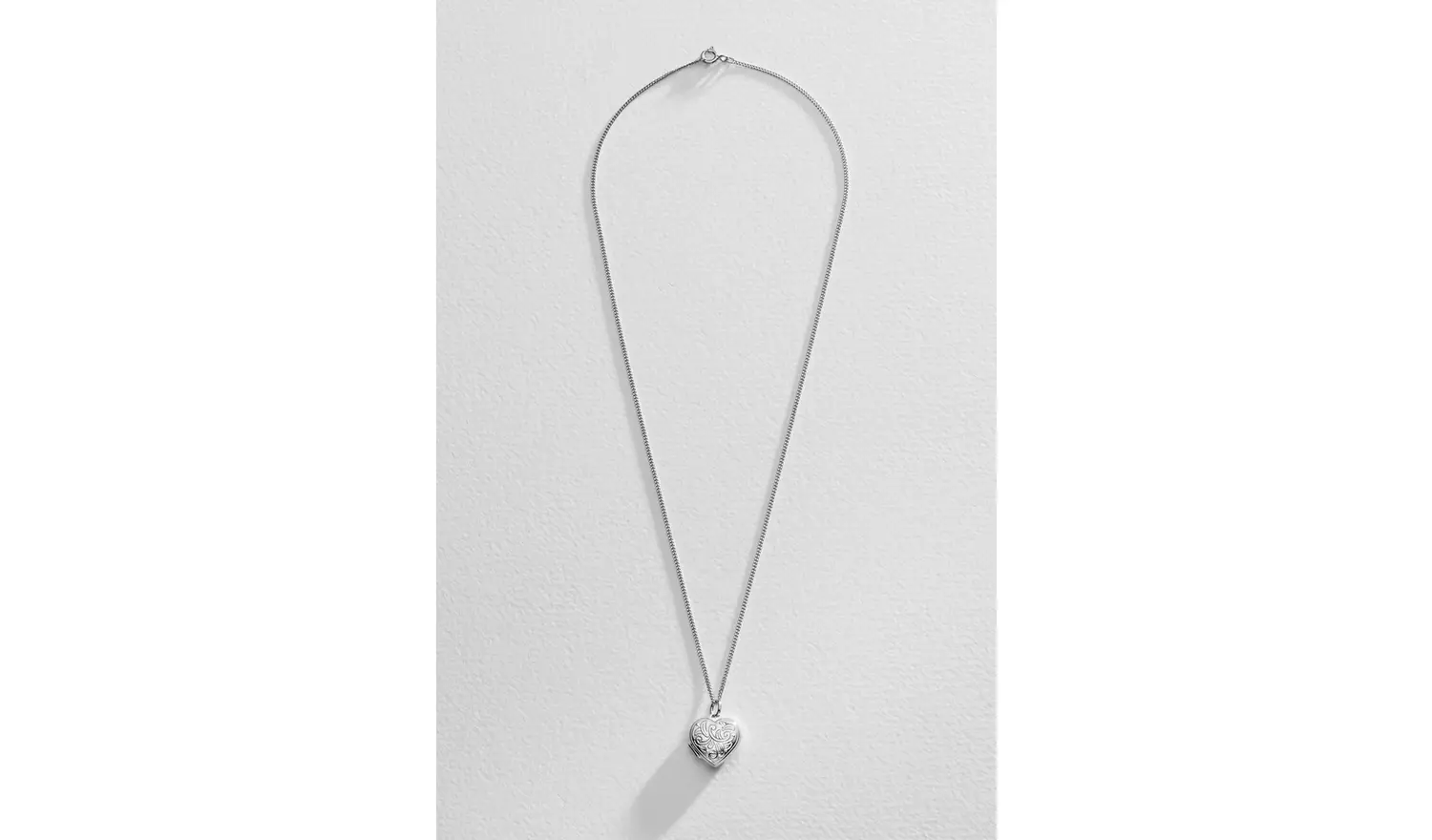 Moon & Back Sterling Silver Heart Locket