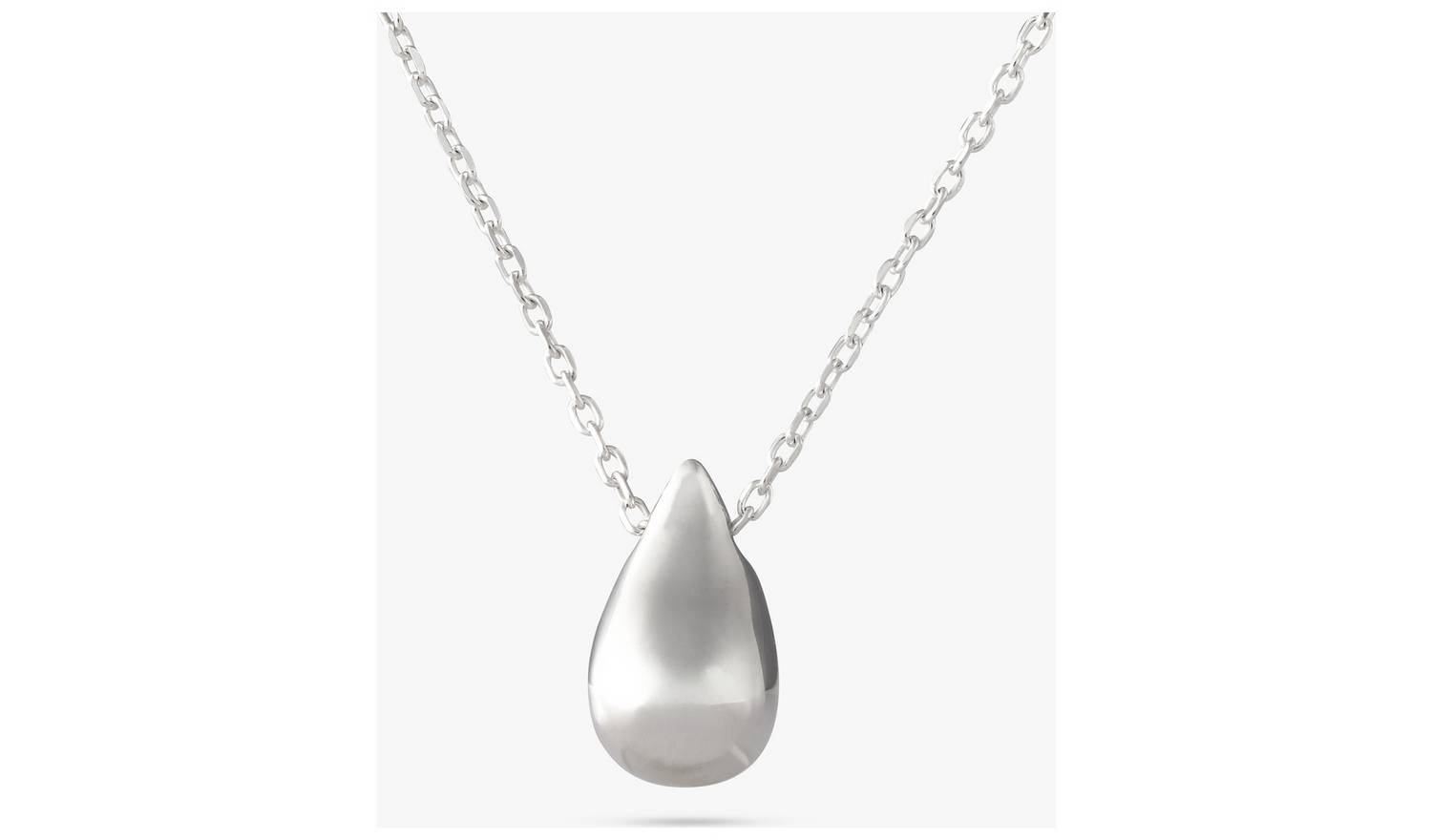Revere Sterling Silver Small Teardrop Pendant Necklace