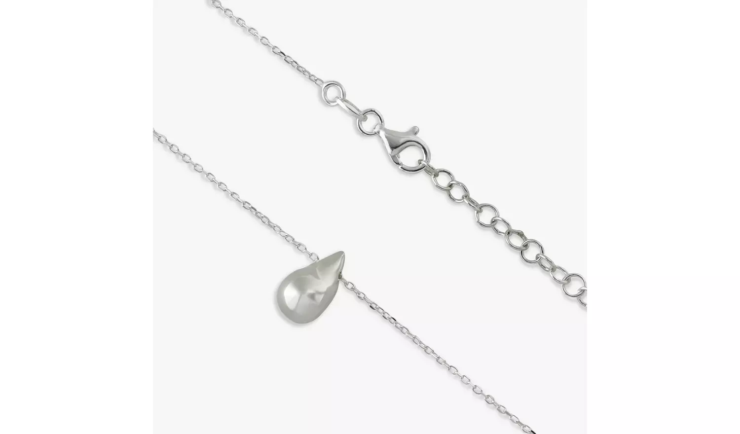 Revere Sterling Silver Small Teardrop Pendant Necklace