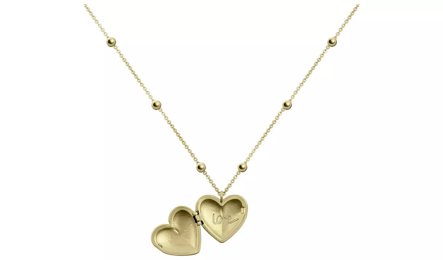 Radley 18ct Gold Plated Heart Photo Locket Necklace