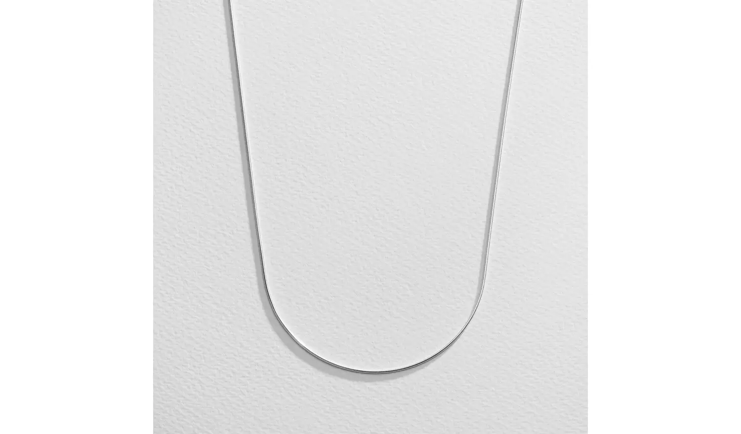 Revere Sterling Silver Snake 24 Inch Chain