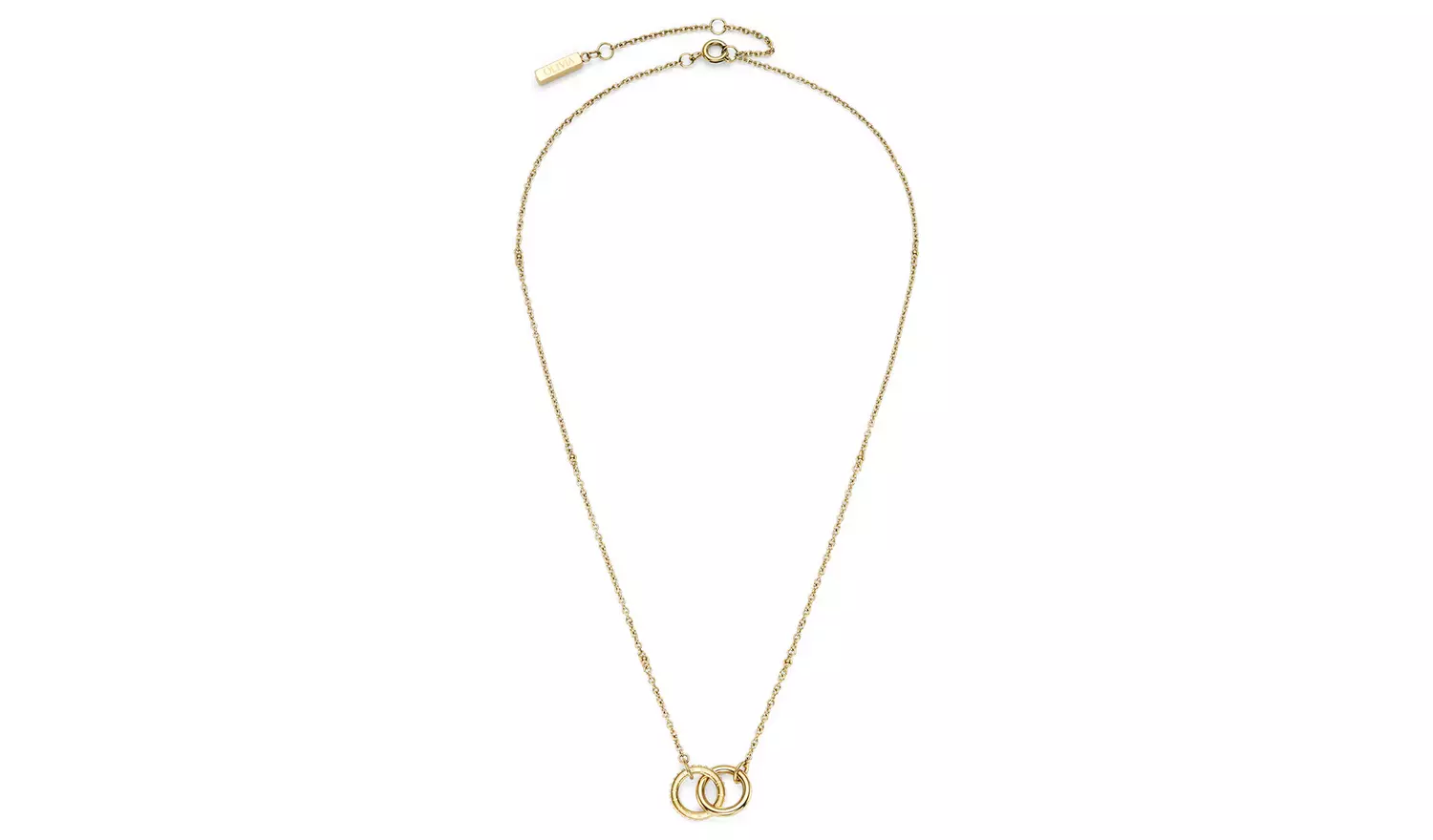 Olivia Burton Gold-Plated Interlock Necklace