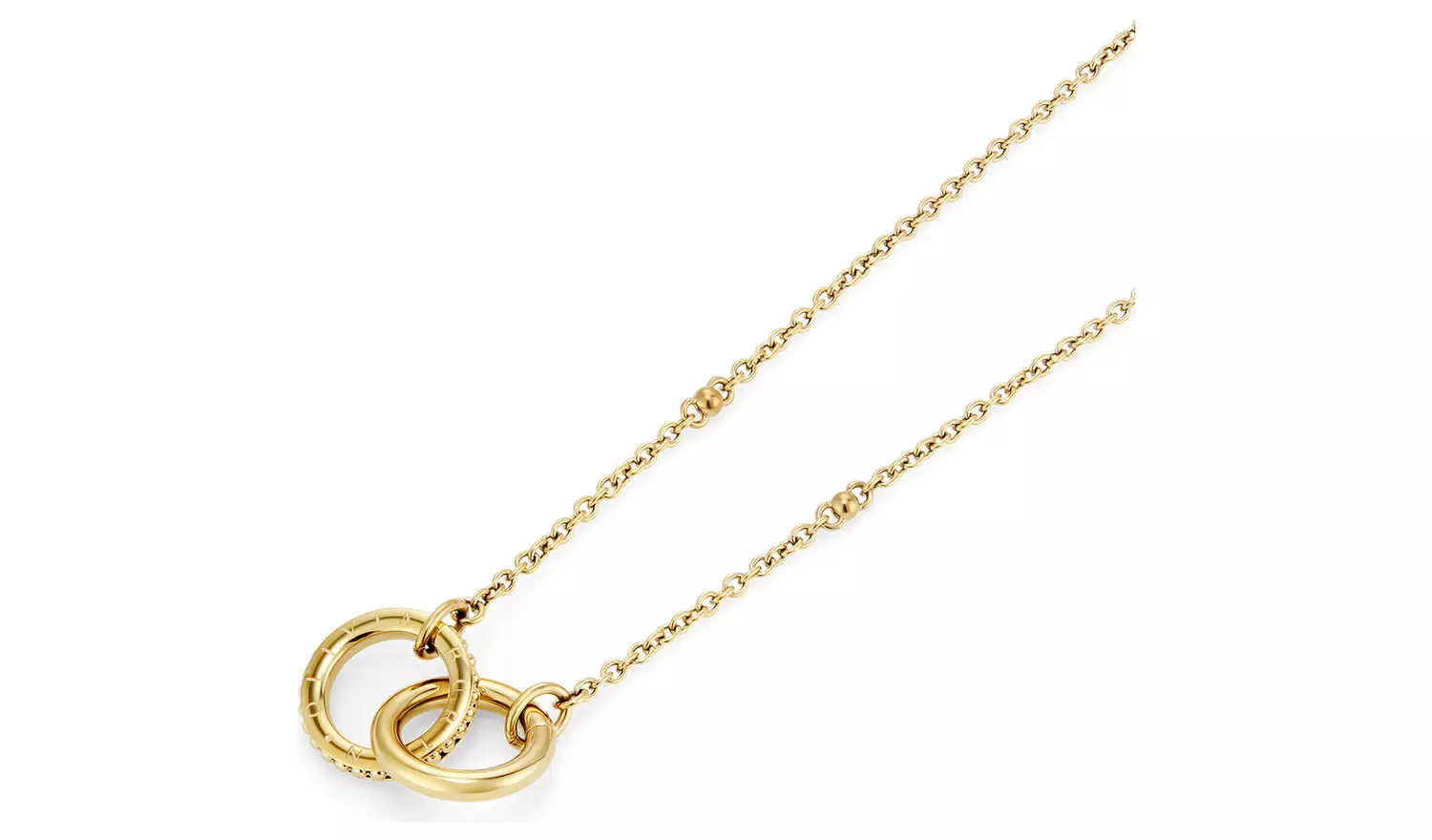 Olivia Burton Gold-Plated Interlock Necklace