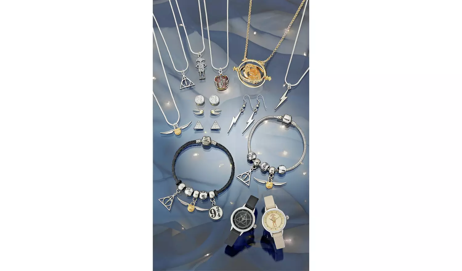 Harry Potter Gold Colour Time Turner Pendant Necklace