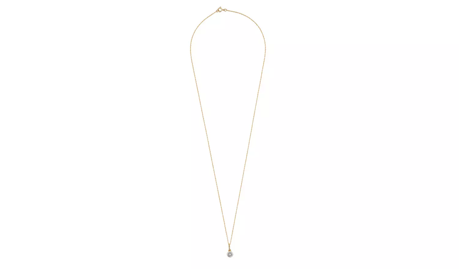 Revere 9ct Gold 0.15ct Diamond Earring and Pendant Set