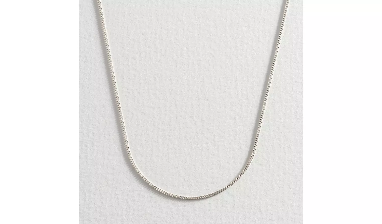 Revere Sterling Silver Fine Curb 20 Inch Chain