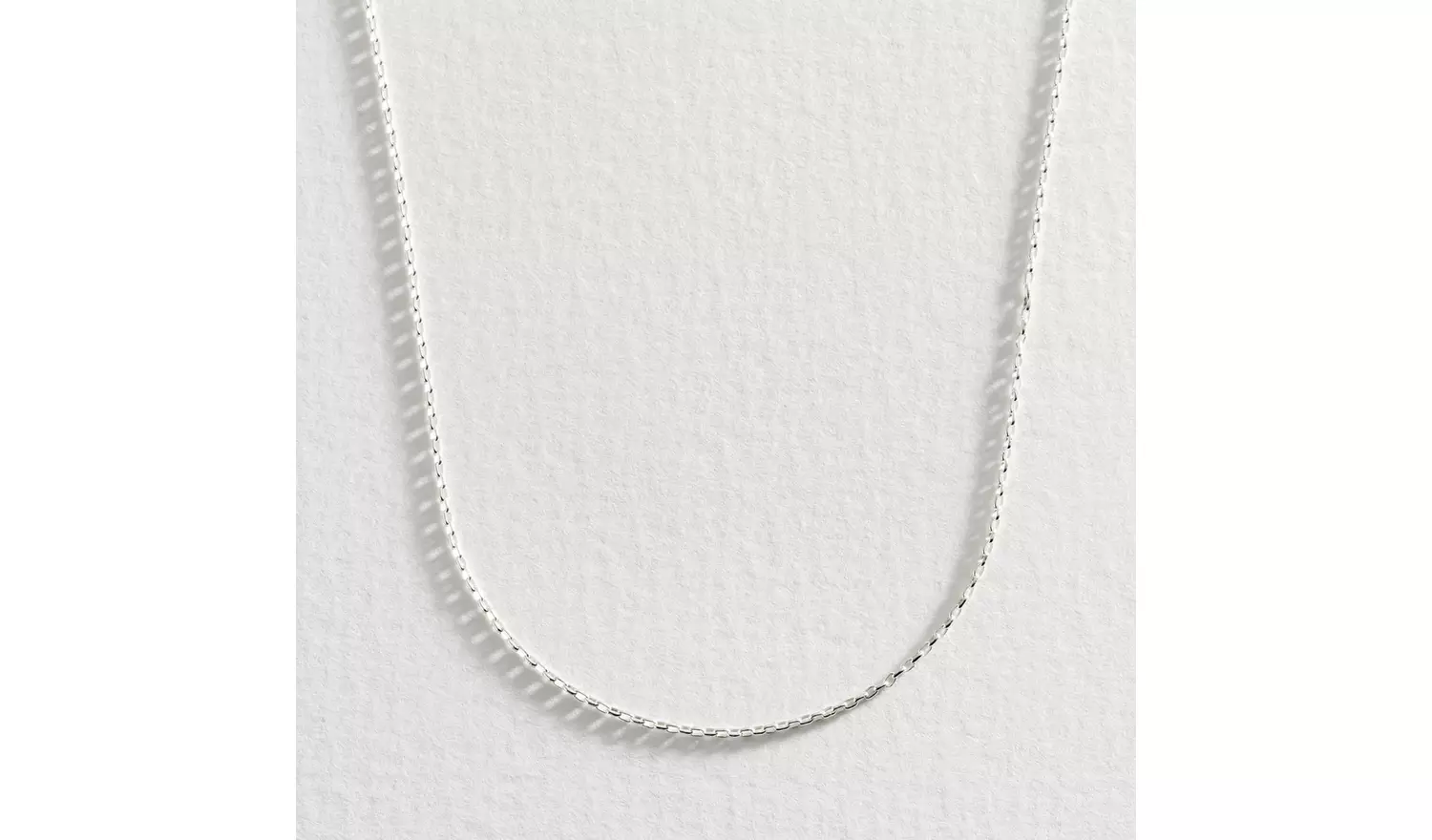 Revere Sterling Silver Oval Belcher 20 Inch Chain