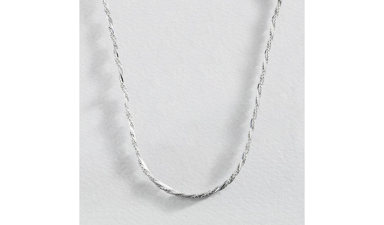Revere Sterling Silver Twisted Chain 17.7 Inch