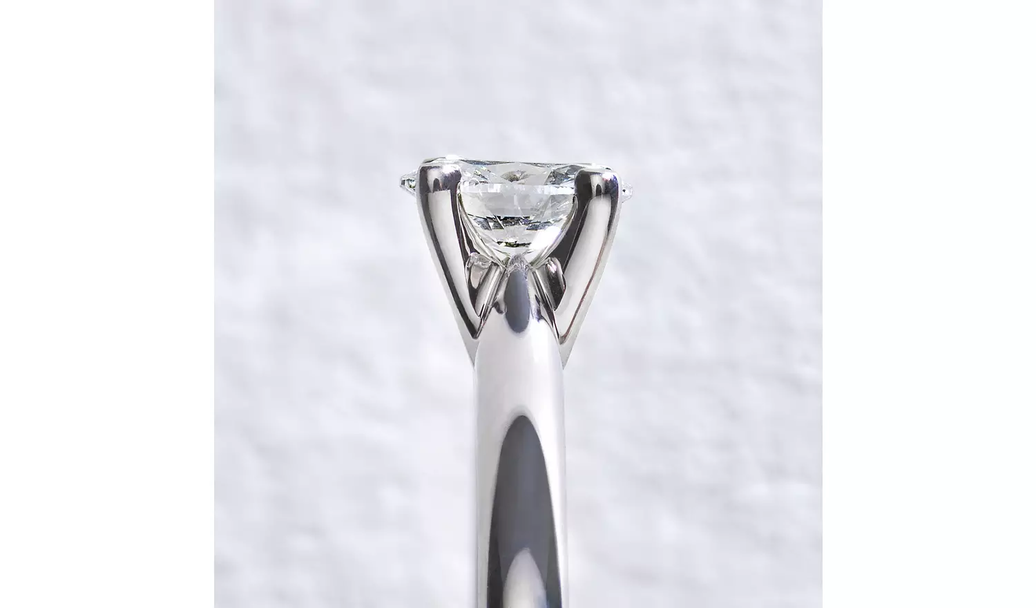 Pure Brilliance 9ct White Gold 0.25ct Lab Diamond Ring - L