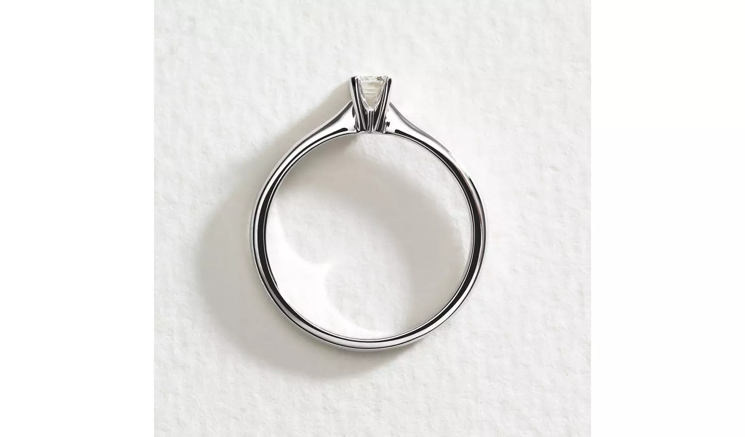 Pure Brilliance 9ct White Gold 0.25ct Lab Diamond Ring - I