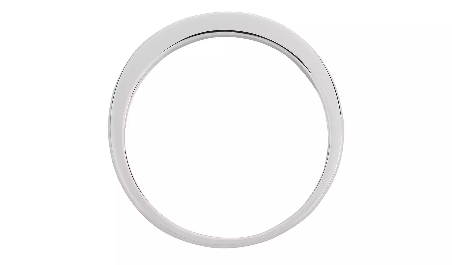 Revere 9ct White Gold Cubic Zirconia Eternity Ring - N