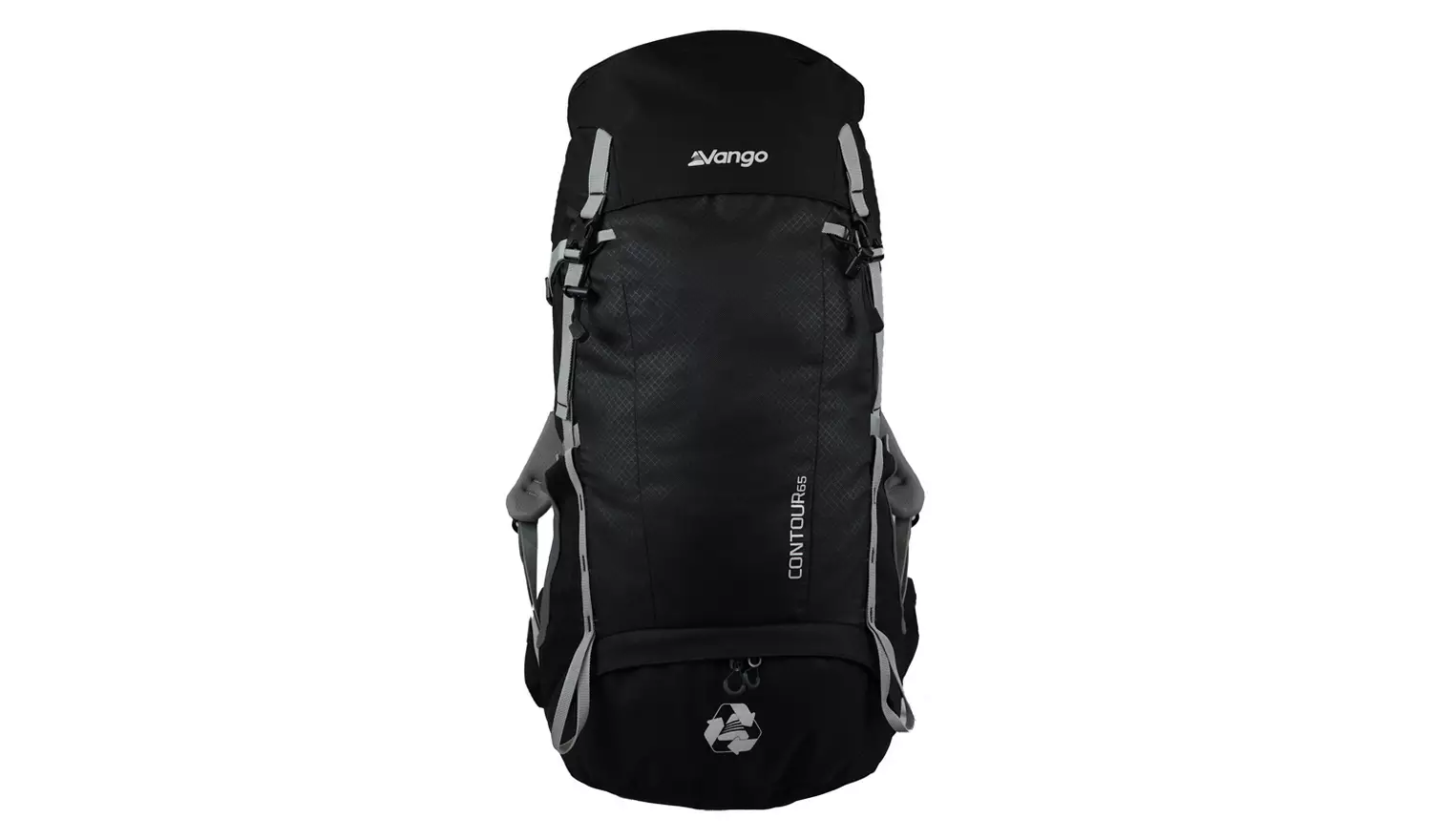 Vango Contour 65L Backpack - Black