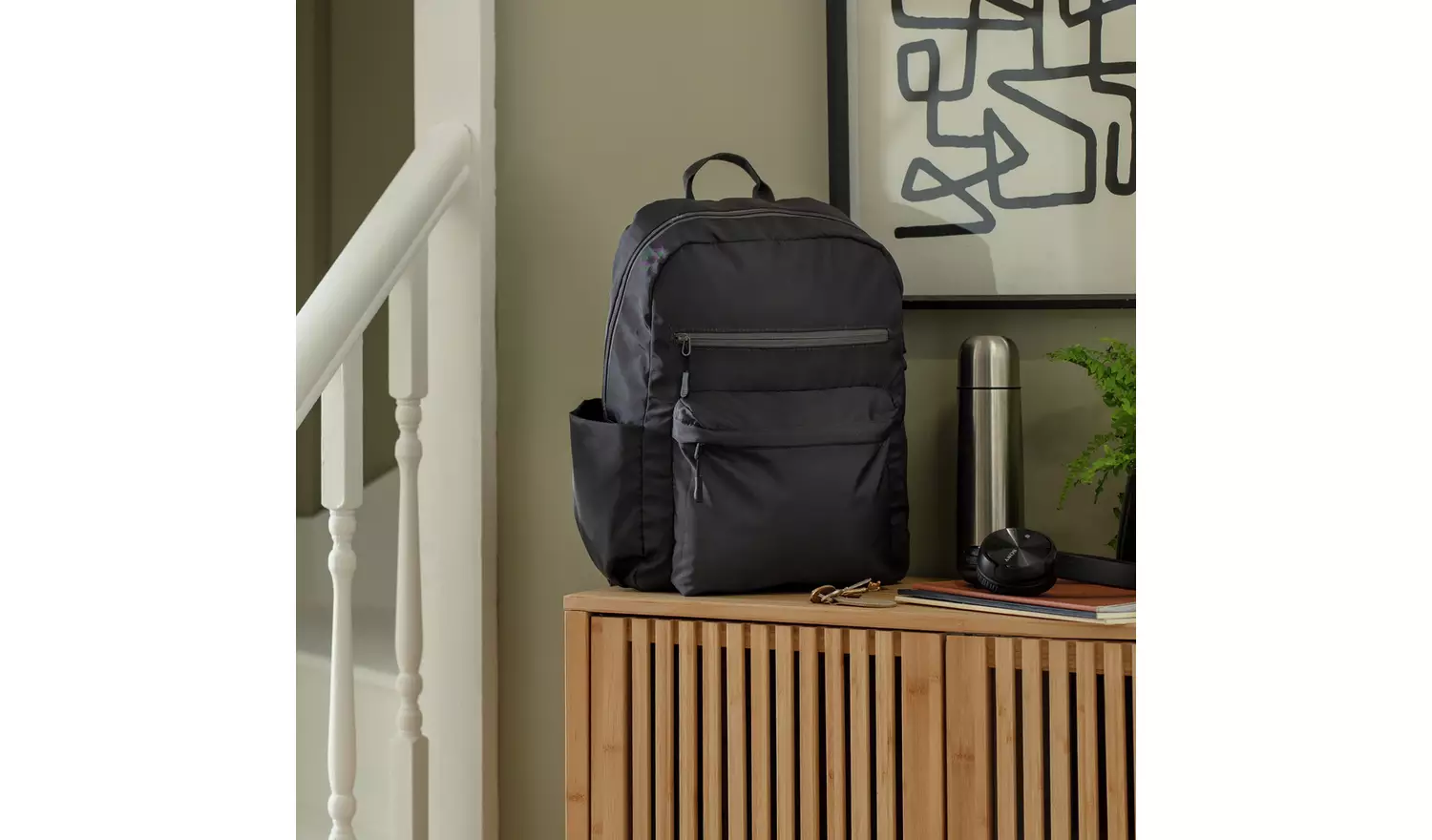 Argos Home Block Colour Grey Backpack