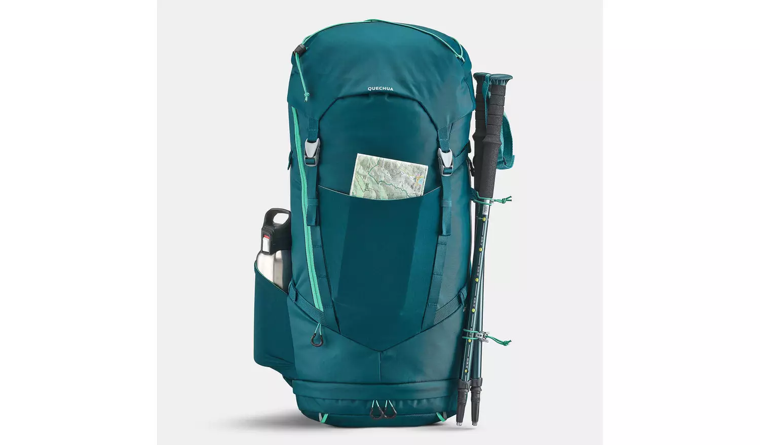 Decathlon MH500 Kids' Hiking/Trekking Backpack Blue - 50L