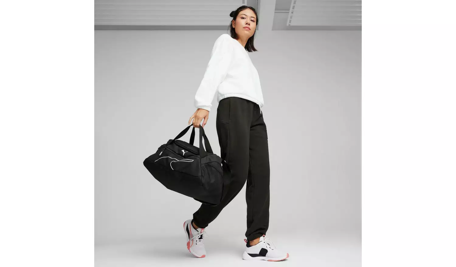 Puma Fundamental Small Duffel Holdall - Black