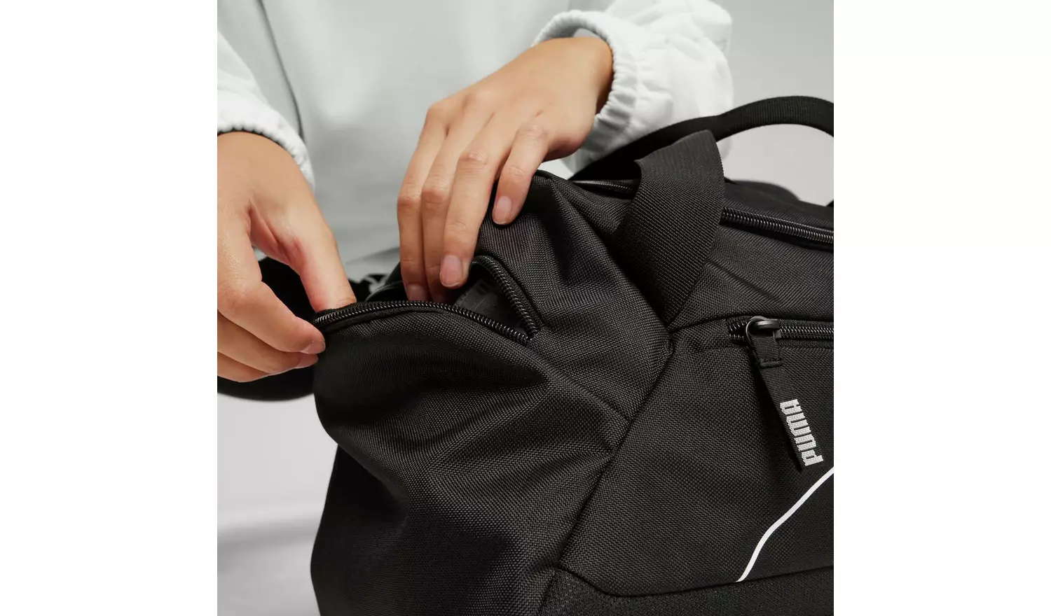 Puma Fundamental Small Duffel Holdall - Black