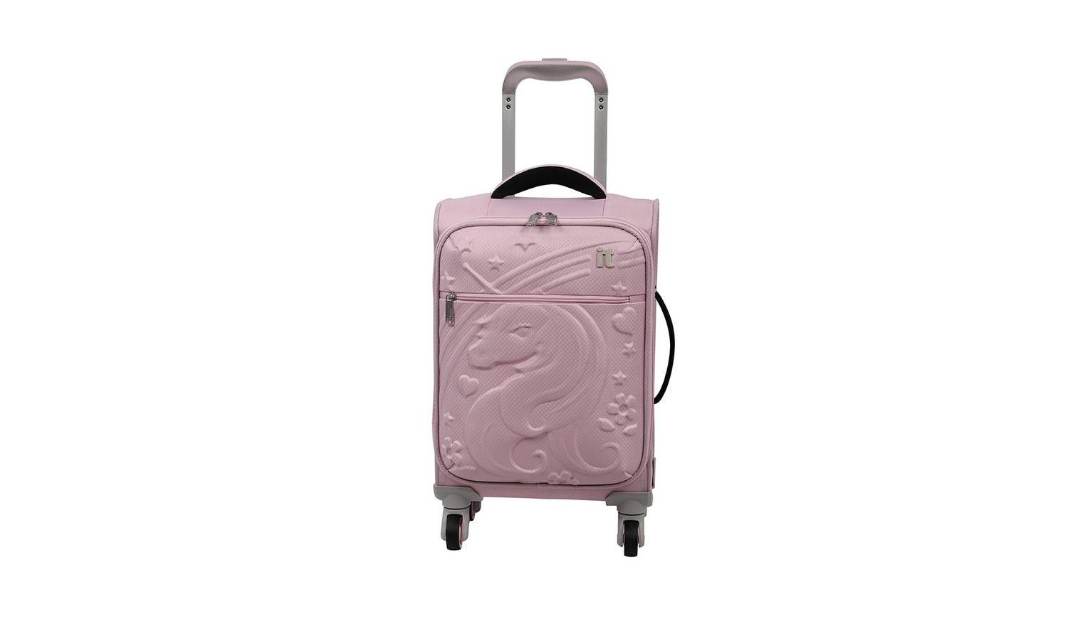 it Luggage Children's Unicorn 4 Wheel Soft Cabin Suitcase