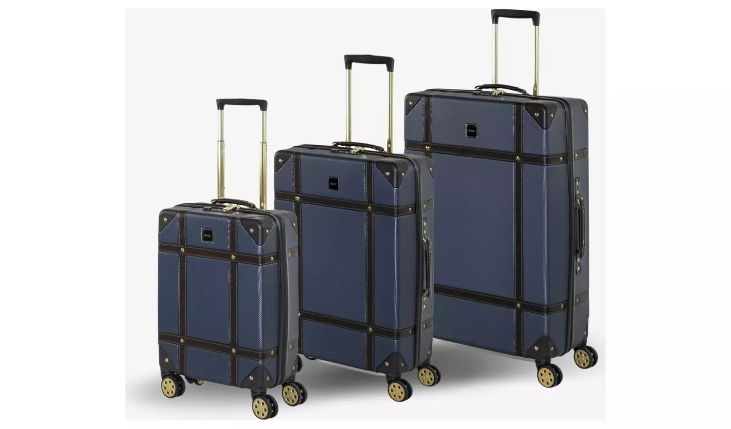 Rock Vintage Cabin Hard Case - Navy