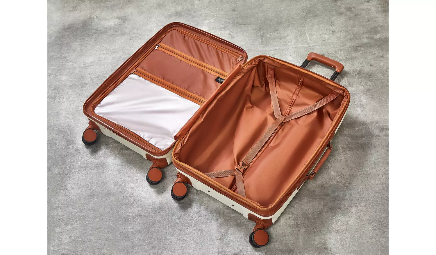 Rock Carnaby Cabin Hard Case - Cream