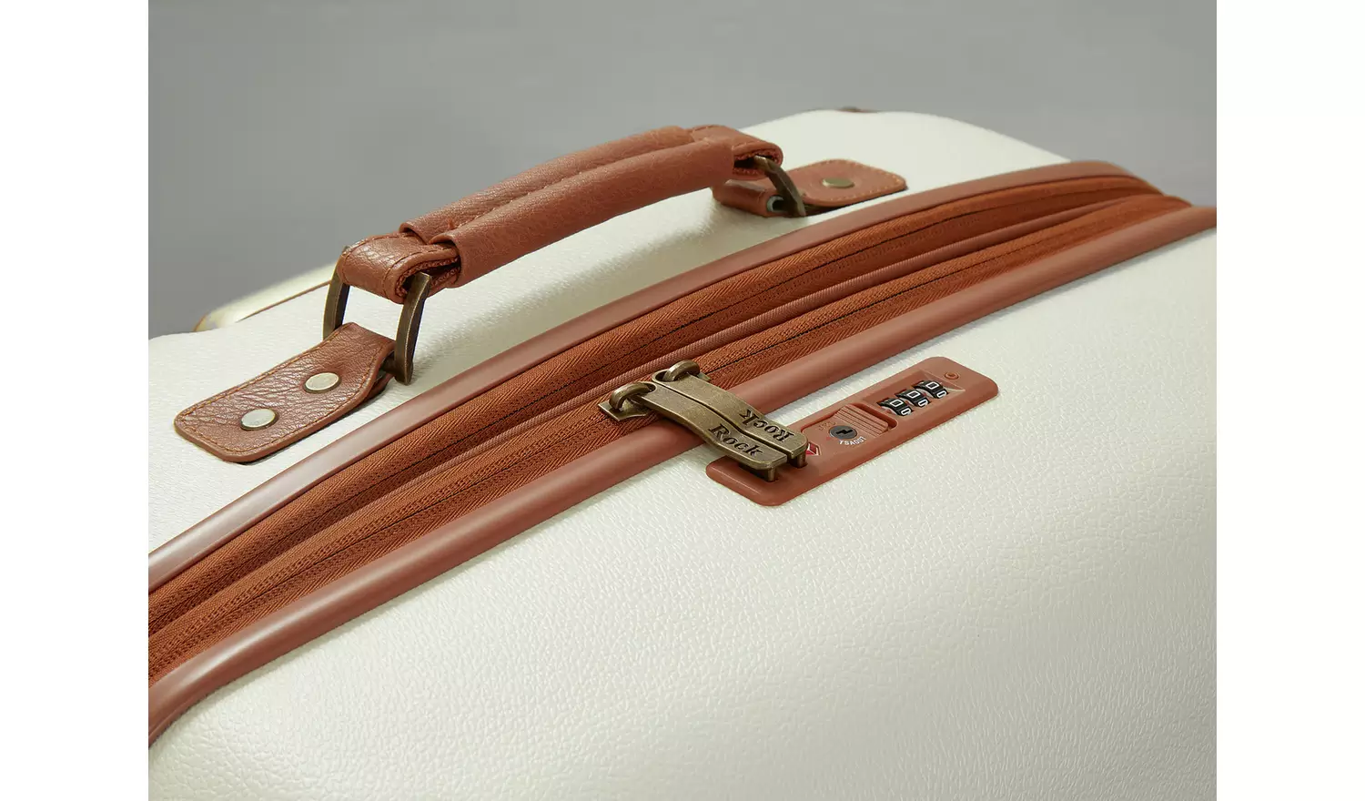Rock Carnaby Cabin Hard Case - Cream