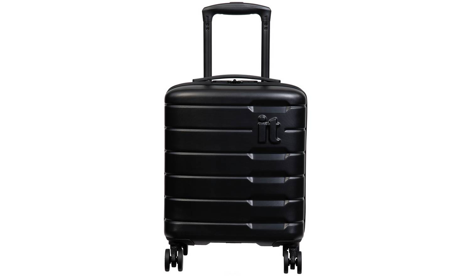 IT Luggage Underseat Cabin Suitcase - Black
