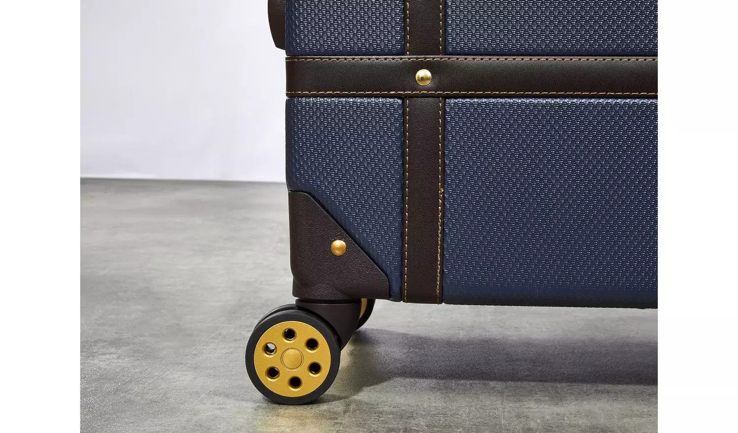 Rock Vintage Medium Hard Case - Navy