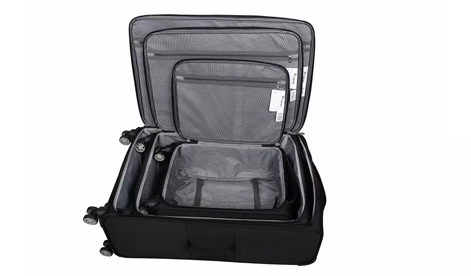 it Luggage World's Lightest Medium 8 Wheel Soft Suitcase