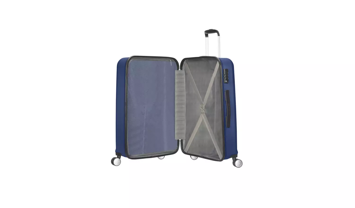 American Tourister Hard TSA Medium Suitcase - Navy