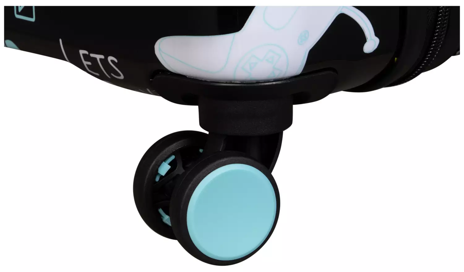 IT Luggage Liquified 2pc 8 Wheel Kids Suitcase Set