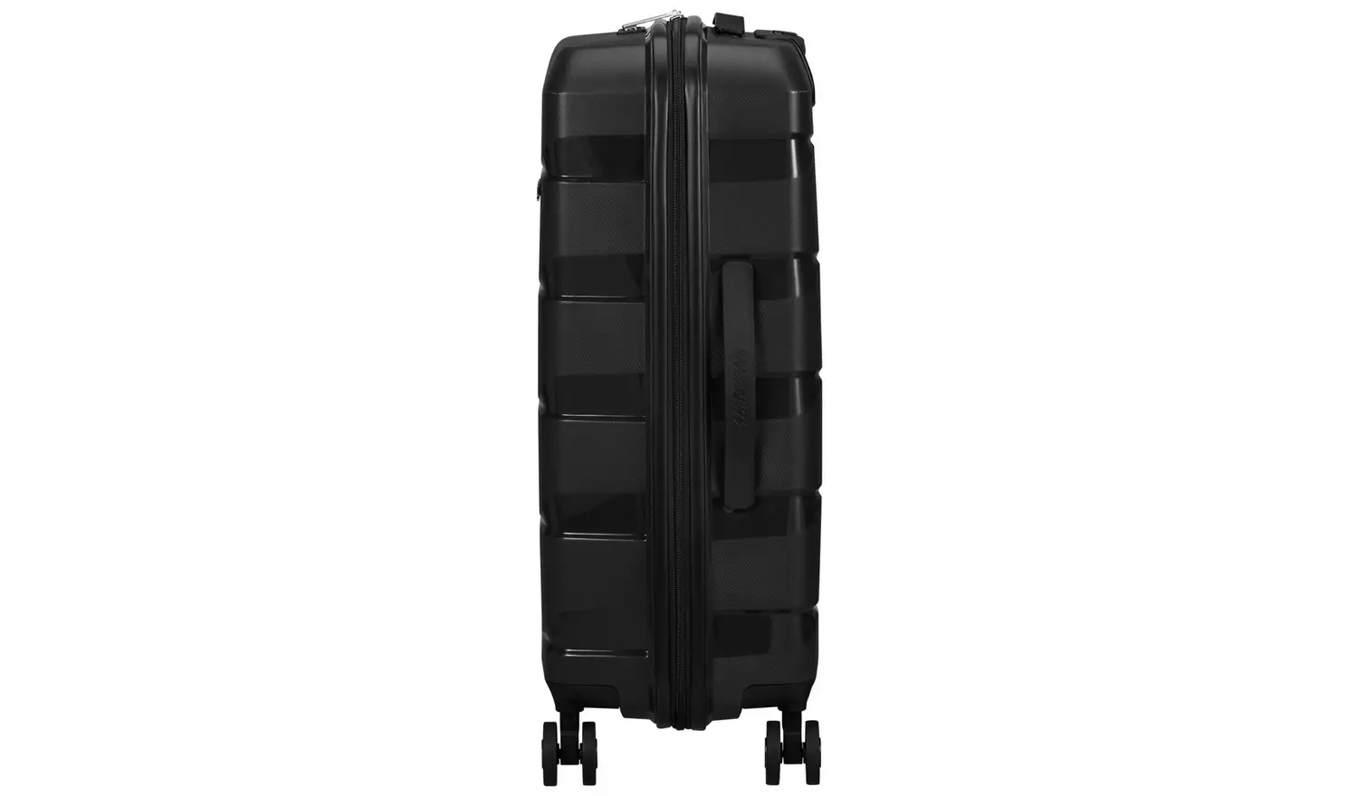 American Tourister Air Move Hard Black Suitcase - Medium