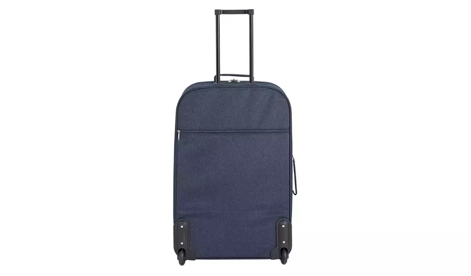 2 Piece Soft 2 Wheeled Luggage Set - Blue