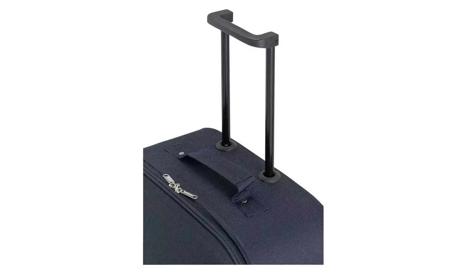 2 Piece Soft 2 Wheeled Luggage Set - Blue