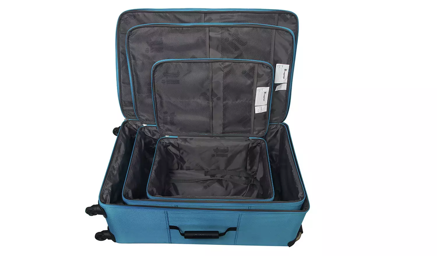 it Luggage World's Lightest Large 4 Wheel Soft Suitcase